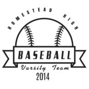 Baseball Template DNT001 BW